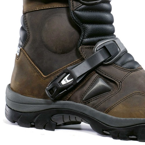 Forma Adventure motorcycle boots, mens, brown, black, all sizes, waterproof, adv - Picture 2 of 14