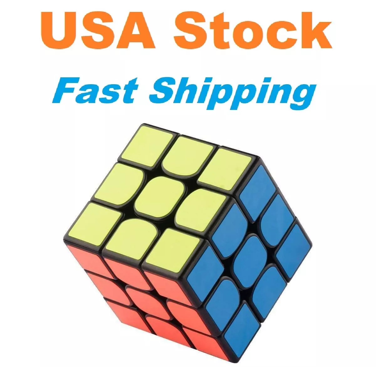 Magic Cube, Fast Speed Cube 3x3x3, Magic Twist Puzzle, Set World Record  4.22s