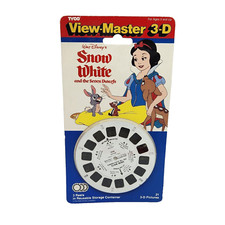 VINTAGE 1991 VIEW MASTER 3D REELS SNOW WHITE SEVEN DWARFS NEW IN PACKAGE SEALED