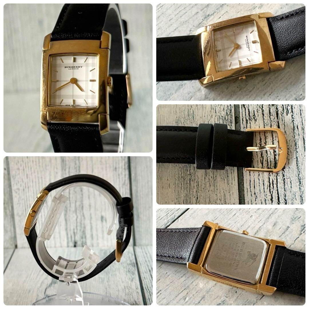 Burberrys watch square gold Used From Japan Check description | eBay