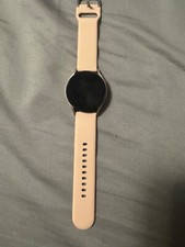 Samsung Galaxy Watch5 40mm Pink Gold Case with Pink Fluoroelastomer Band...