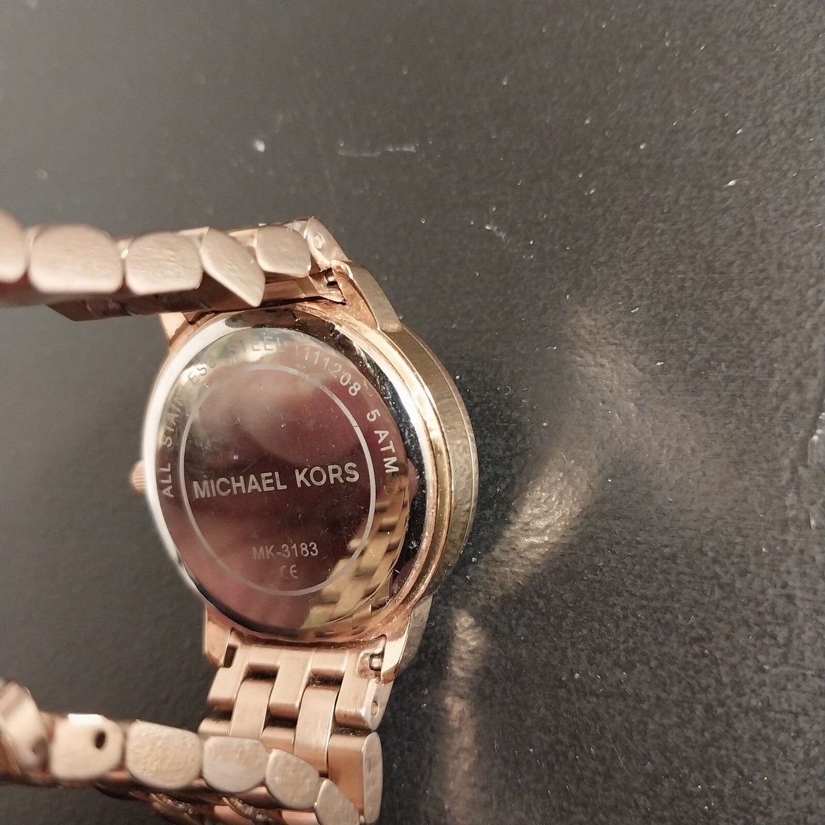 Michael Kors Women's Lady Nini Rose Gold-Tone Stainless Steel
