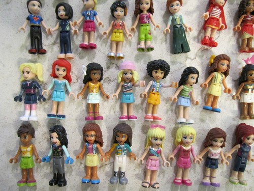 Large Lot 50 LEGO® Minifigures Friends - Picture 3 of 7