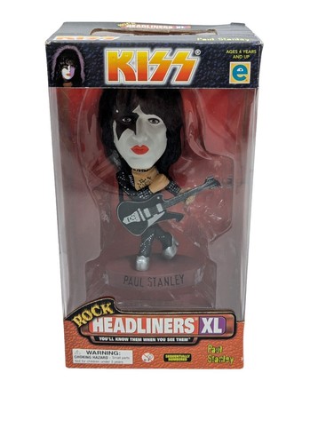 KISS フィギュア 1999 ROCK HEADLINERS 4点セット KISS Rock Headliners XL 1999 3 of 4 Figures: Gene, Ace, Paul