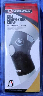 WINMAX KNEE COMPRESSION SLEEVE SIZE EXTRA LARGE NEW FREE SHIPPING