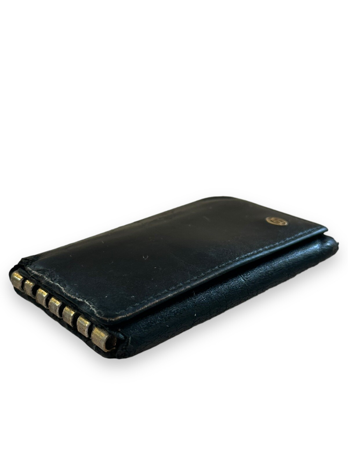 Cartier Black Leather Key Holder Wallet Organizer 4 Hook Vintage L45 image 7