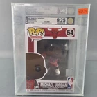 Funko Pop NBA Michael Jordan 54 Bulls Dunk Basketball Rookie GRADED AFA 9.25