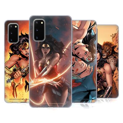 WONDER WOMAN DC COMICS COMIC BUCHEINBAND GEL HANDYHÜLLE FÜR SAMSUNG HANDYS 1