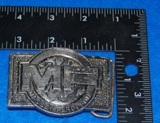 MF Massey Ferguson Belt Buckle, Complete  Functional