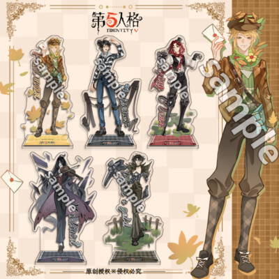Identity   Large Acrylic Stand Model Plate Desk Decor Standing Sign Gift Otaku