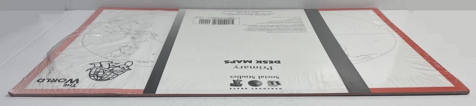 Harcourt Brace Social Studies: Primary (K-2) Desk Maps 11"X17", Pack of 10 - Image 3 of 3