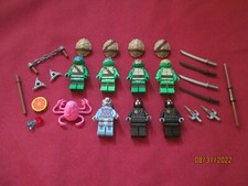 LEGO TMNT Minifigures LOT Leonard,Donatello,Michelangelo,Raphael ,Kraang ETC