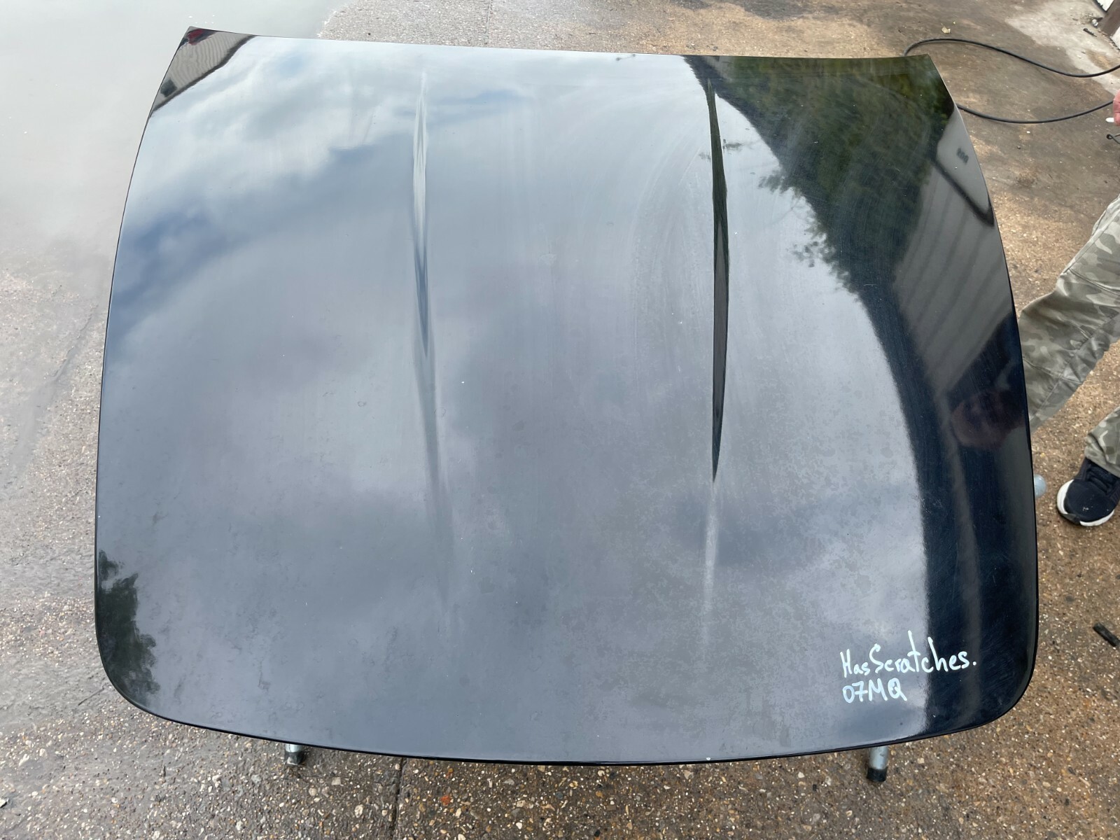 2007 Maserati Quattroporte M139 BONNET PANEL HOOD Black OEM