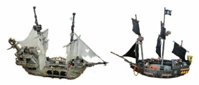 Mega Bloks Pirates of the Caribbean Black Pearl & Dread Eye's Phantom Schiffsset 