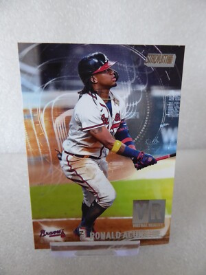 TOPPS STADIUM CLUB 2021 VIRTUELLE REALITÄT - RONALD ACUNA JR. #VR-7 ATLANTA 