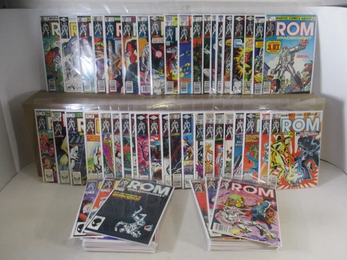 ROM 1-75 + ANNUAL 1-4 COMPLETE SET Space Knight! Hasbro Marvel Comics (s 15283)