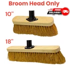 Sweeping Brush Broom Head Only Soft Bristles Indoor Broom Garden Floor Sweeper