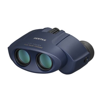 PENTAX Porro Prismenfernglas UP 10x21 Navy 61805 Multi Coating Objektiv mit E...