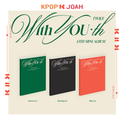 TWICE [With YOU-th] 13th Mini Album +SoundWave POB Sealed | eBay