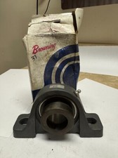 Browning Pillow Block Ball Bearing Unit - 2-Bolt Base, 1-3/8 in Bore, Cast Iron