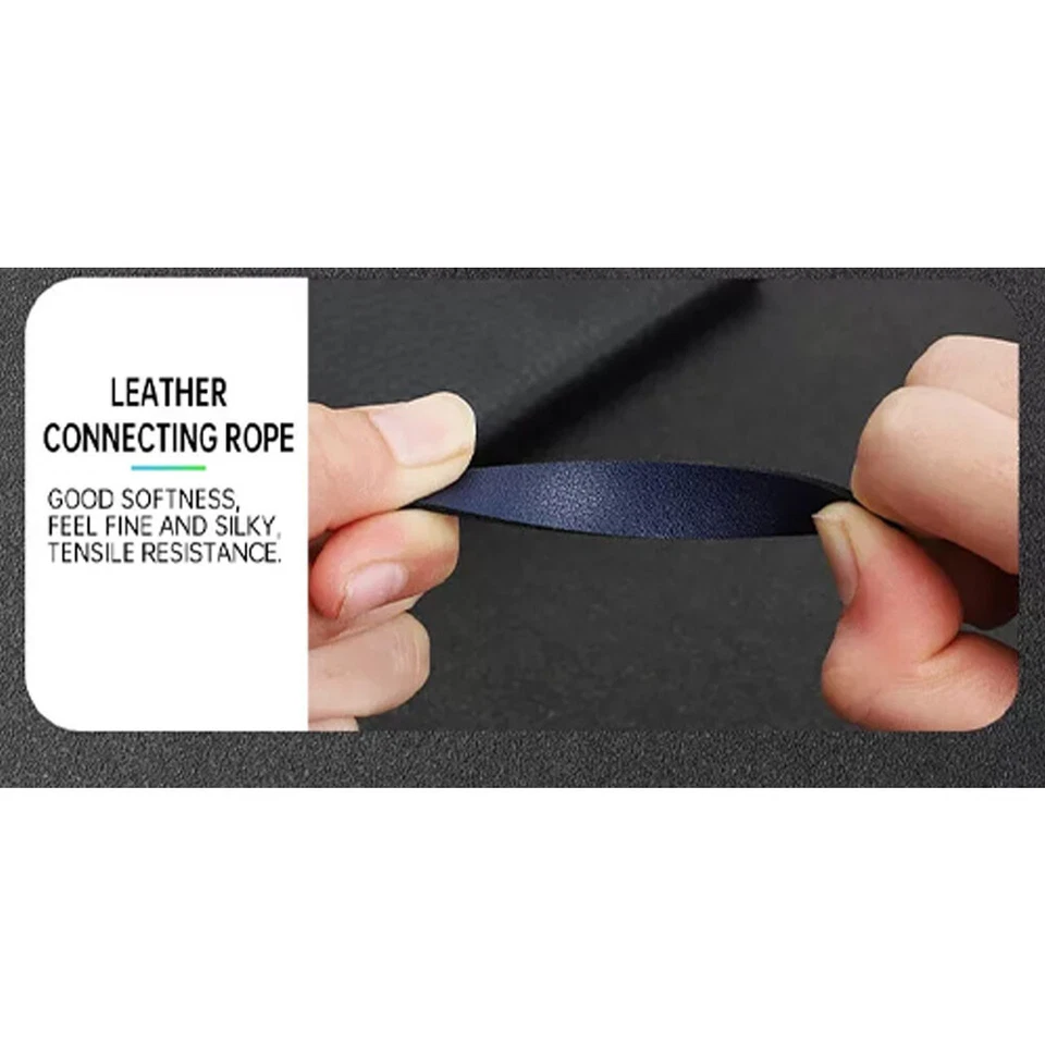 Leather Key Fob Cover Case Shell For Peugeot 2008 3008 4008 5008 301 508 308 HOT - Image 3 of 4