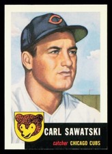 1991 Topps Archives 1953 #202 Carl Sawatski Chicago Cubs