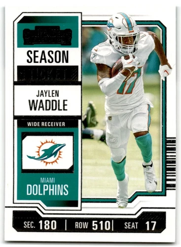 2023 Panini Contenders Jaylen Waddle #63