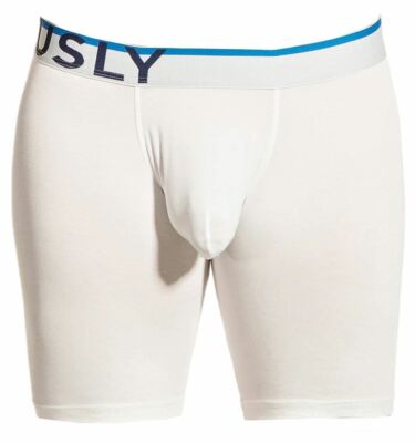 Obviously Herren Everyman Einfach Rayon Boxershorts - Weiß