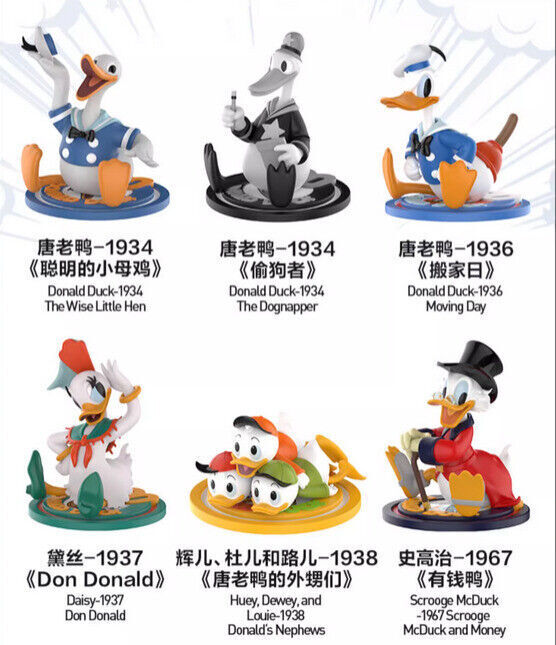 POP MART Disney Donald Duck 90th Anniversary Series POP MART Disney Donald Duck 90th Anniversary Series