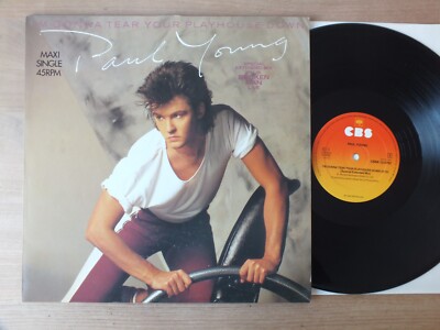 Paul Young   I'm Gonna Tear Your Playhouse Down   12'' Maxi   Vinyl  mint-