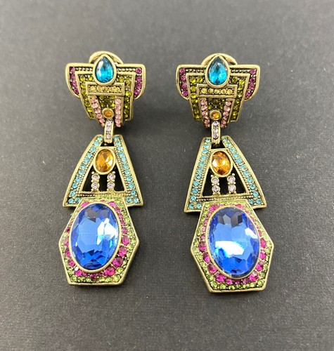 Heidi Daus Trend Disney Mary Poppins Unexpected Execution Drop Earrings Blue - Bild 1 von 3