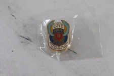 HARLEY DAVIDSON GLENDALE CALIFORNIA DEALER MDA 1994 11th "LOVE RIDE" VEST PIN