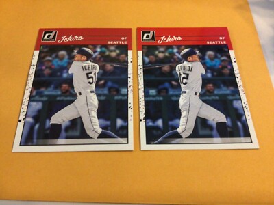 りーちろー　12 2023 Donruss Baseball 1990 Retro Ichiro #266 Reg/Reverse Nice | eBay