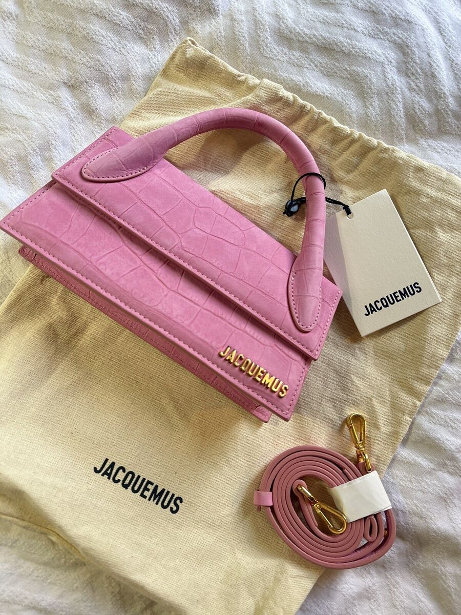 Jacquemus Le Chiquito Bag Pink Women's Bag Handheld Shoulder Jacquemus Le Chiquito Bag Pink Women's Bag Handheld Shoulder