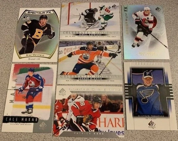 Hockey Inserts & Parallels - SP AUTHENTIC - Various Years - You Pick - Free S/H - Image 2 of 2