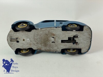 Jouet Ancien CIJ Dyna Panhard 3CV Mécanique, Tôle, Vers 1950, Avec Boîte Et Clé
