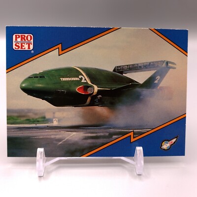 Thunderbird 2 In Action Thunderbirds Trading Pro Set Karte Nr.082 Vintage bb126