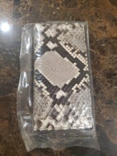 Wallet/Unisex/Python/snakeskin/multipurpose/bifold