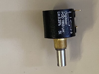 Digitool POD 1853 U H Potentiometer Precision Poti Rotary Resistor - NWOB