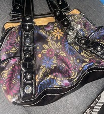 Kathy Van Zealand Purse Shoulder Handbag Blac...