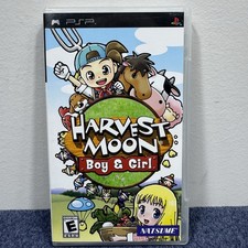 Harvest Moon Boy and Girl (Sony PSP 2007) CIB