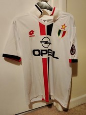 Image of AC Milan Away Shirt 1996-97 Medium