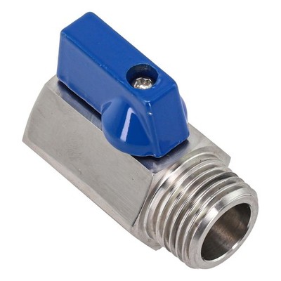 1/2 Zoll 304 SS für Mini Kugelhahn mit Kugelscheibe für einfache Vierteldrehun