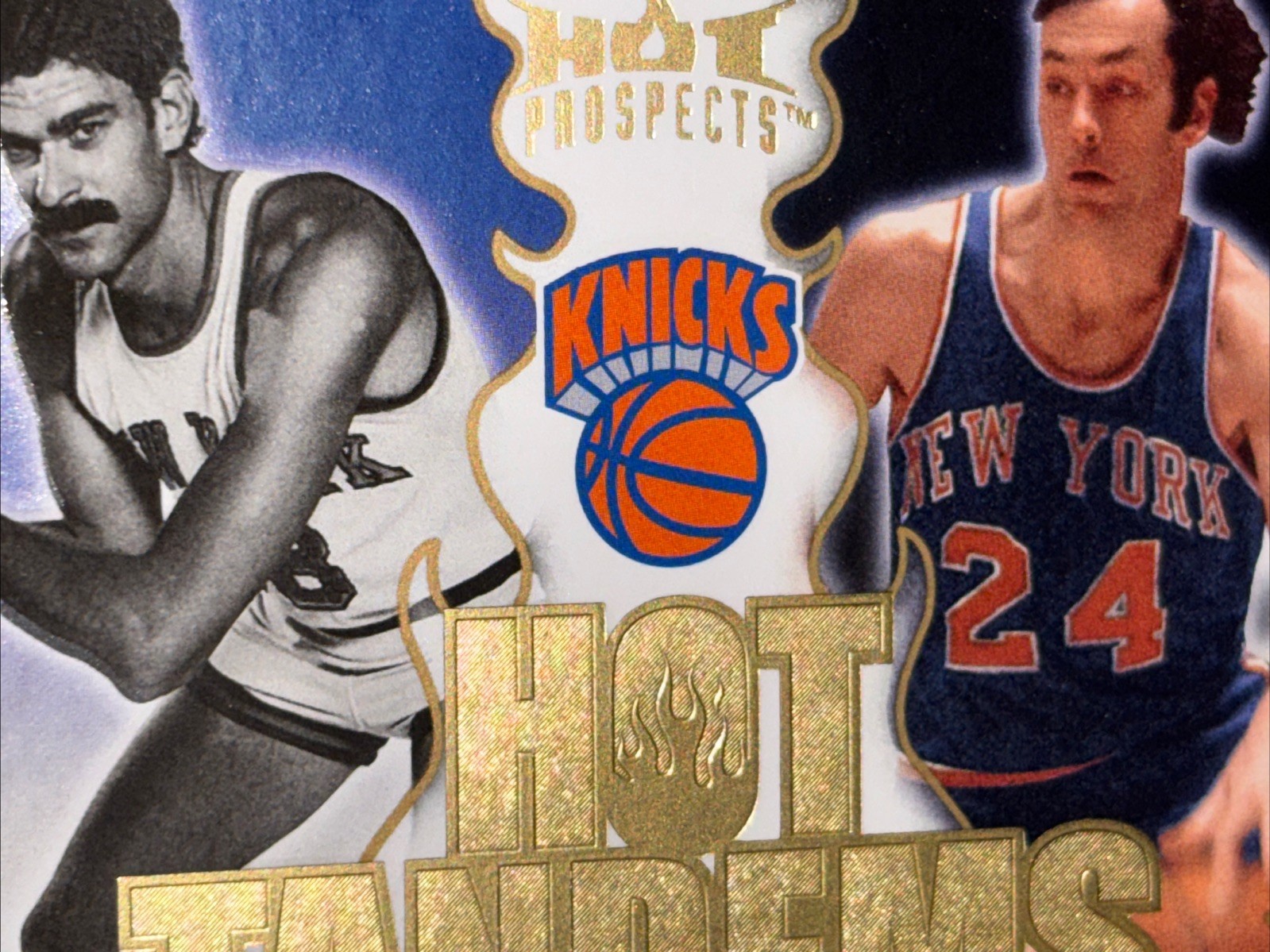 BILL BRADLEY/ Phil Jackson 2008-09 Fleer Hot Prospects Hot Tandems #HT-13