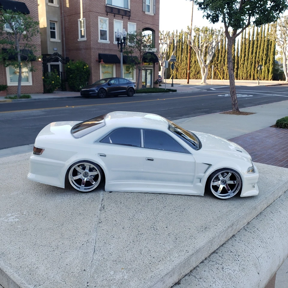 200mm 1/10 Custom Paint HPI JZ100 JDM 4Tec-2 drift DC10 YD2 MST TT02 Body Only - Image 3 of 4