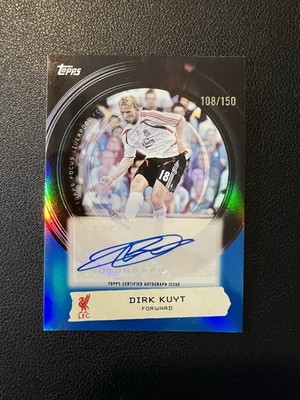 Topps Focus Liverpool 25/26/Dirk Kuyt/ autograph/150 Viewfinder