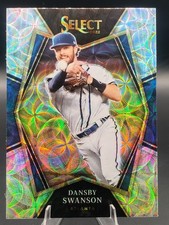 2022 Panini Select - Premier Level Dansby Swanson #130 Scope Prizm