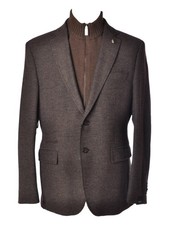 Giacca monopetto da Uomo PAOLONI Taglia 46-48 Colore Marrone