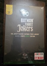 McFarlane Gold Label DC Batman Three Jokers Black White Accent 3010 Pc Exclusive