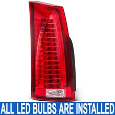 Rear Left Full LED Tail Light Assembly W/ Bulbs For Cadillac CTS Sedan 2008-2014